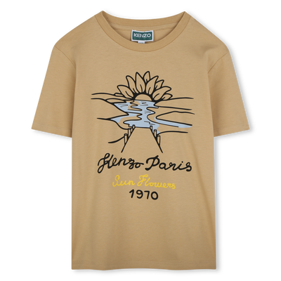 T-Shirt aus Baumwolle KENZO KIDS BOY