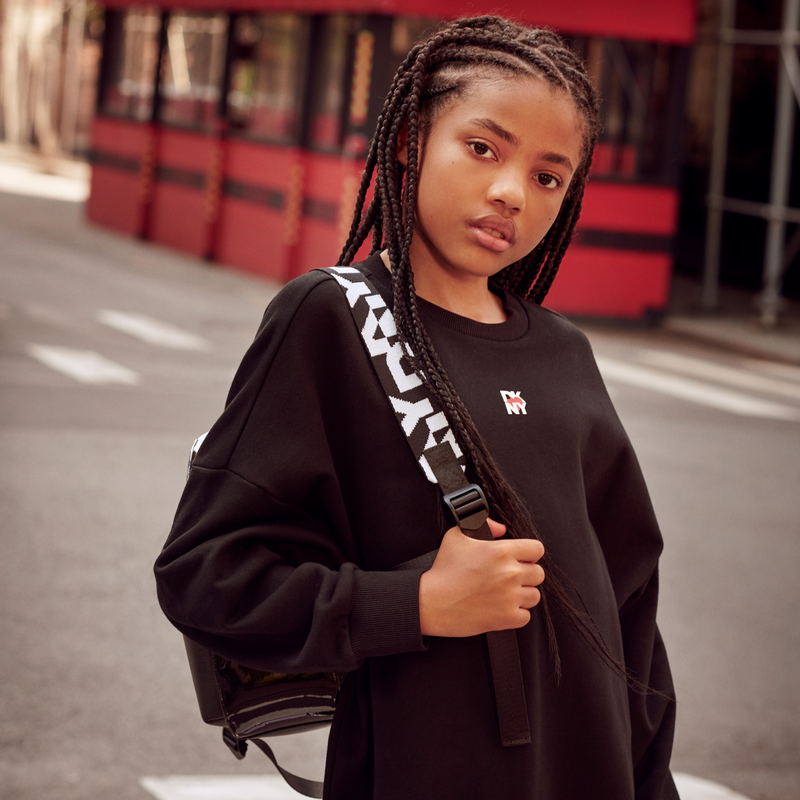 Langärmeliges Shirtkleid DKNY 
                        GIRL