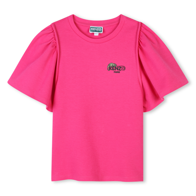 Einfarbiges T-Shirt KENZO KIDS 
                        GIRL