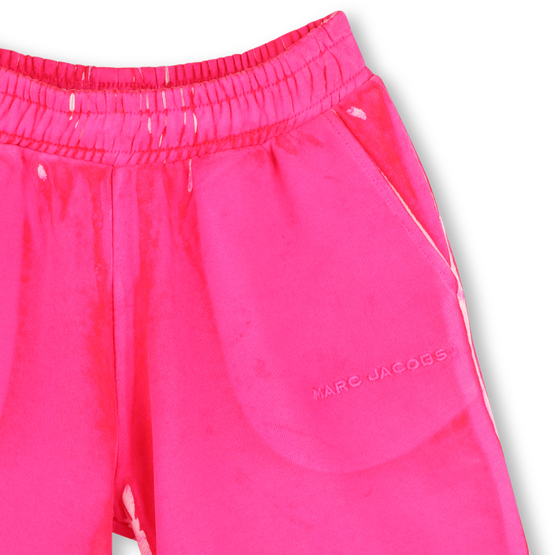 Molton-Bermudas mit Stickerei MARC JACOBS 
                        UNISEX