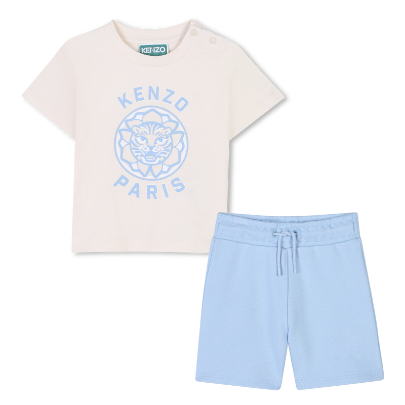 Set aus T-Shirt und Bermuda KENZO KIDS 
                        BOY