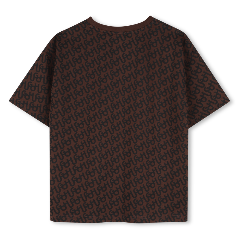 T-Shirt mit kurzen &Auml;rmeln HUGO 
                        BOY