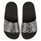 Pantoletten mit Muster MARC JACOBS 
                    BOY