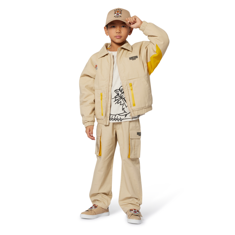 Jacke aus Baumwolle KENZO KIDS 
                        BOY