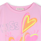 Kleid aus bi-material BILLIEBLUSH 
                    GIRL