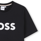 T-Shirt mit Stickerei BOSS 
                    BOY