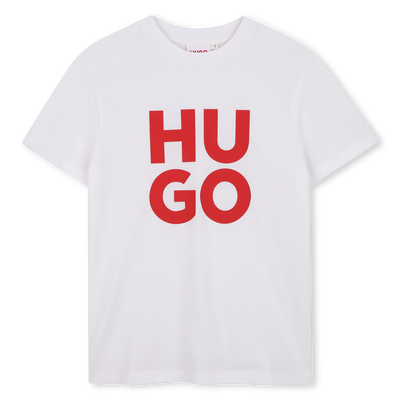 T-Shirt mit kurzen &Auml;rmeln HUGO JUNGE