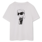 Kurz&auml;rmeliges t-shirt KARL LAGERFELD KIDS 
                    BOY
