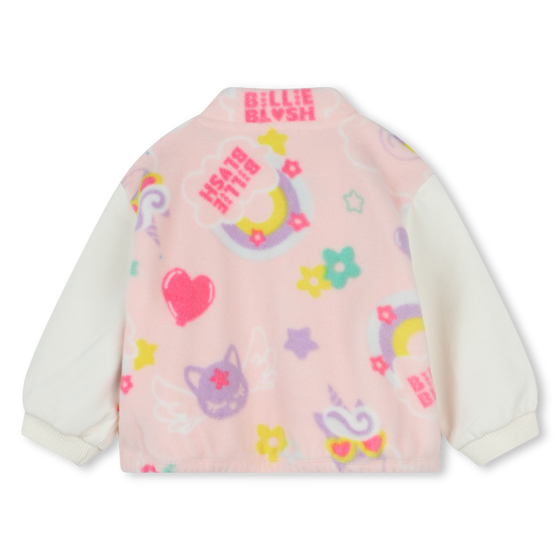 Printjacke aus Materialmix BILLIEBLUSH 
                        GIRL