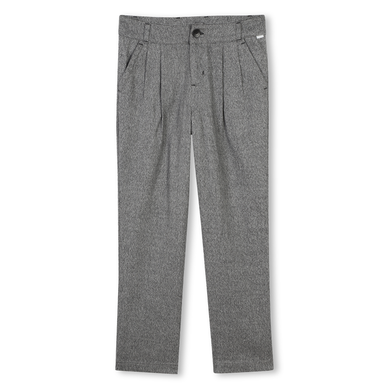 Faltenhose aus Baumwolle BOSS 
                        GIRL