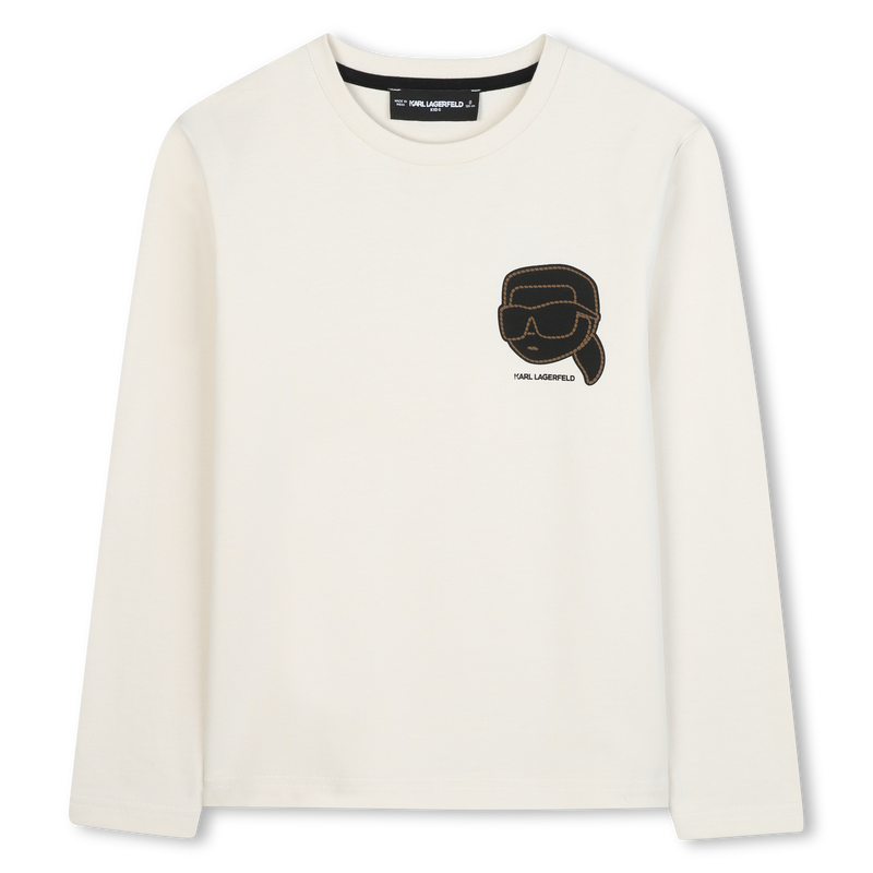 Langarm-T-Shirt KARL LAGERFELD KIDS 
                        BOY