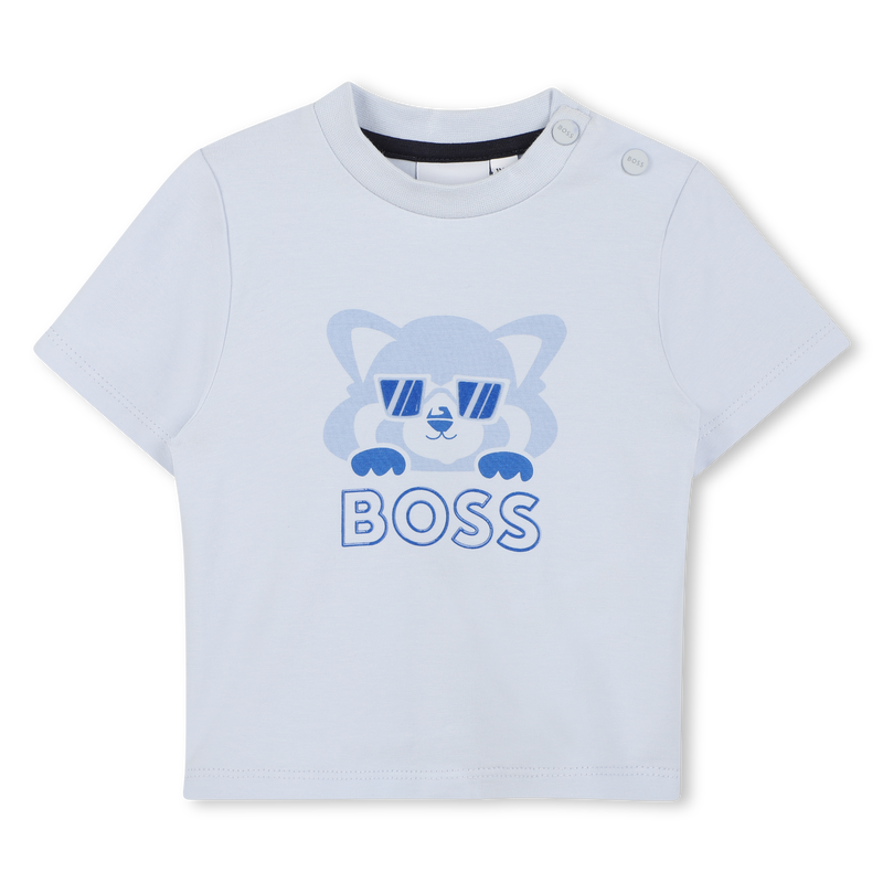 T-Shirt und Shorts mit Druck BOSS 
                        BOY