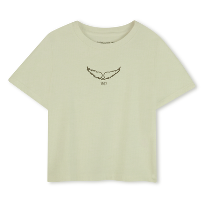 KURZ&Auml;RMELIGES T-SHIRT ZADIG & VOLTAIRE GIRL