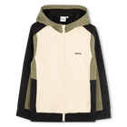 Cardigan mit Kapuze, HELL BEIGE, hi-res
