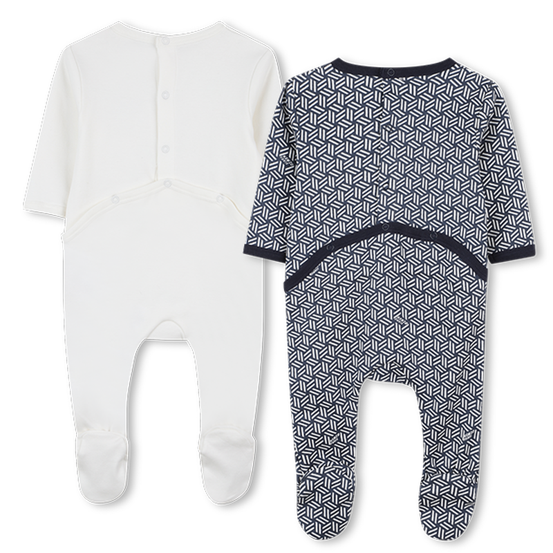 Set aus zwei Baumwollpyjamas KENZO KIDS 
                        UNISEX