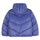 Daunenjacke aus Polyamid mit Kapuze KARL LAGERFELD KIDS 
                    BOY