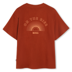 Baumwollshirt mit Stickerei BOSS 
                    BOY