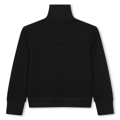 Sweatjacke mit Rei&szlig;verschluss KARL LAGERFELD KIDS BOY