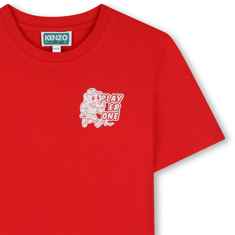 T-Shirt mit kurzen &Auml;rmeln KENZO KIDS 
                        BOY