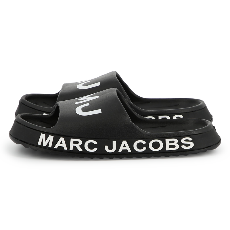 Pantoletten mit Markenlogo MARC JACOBS 
                        BOY