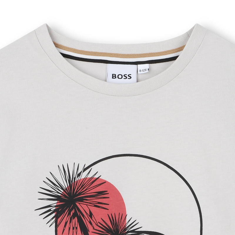KURZ&Auml;RMELIGES T-SHIRT BOSS 
                        BOY