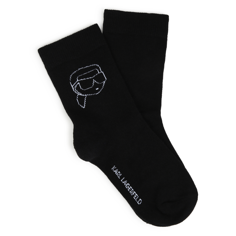 Sockenpackung KARL LAGERFELD KIDS 
                        UNISEX