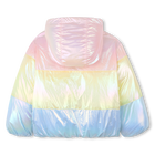 Dreifarbige Daunenjacke mit Kapuze BILLIEBLUSH 
                    GIRL