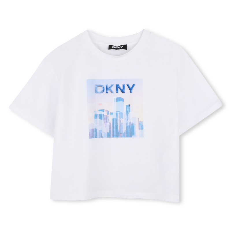 KURZ&Auml;RMELIGES T-SHIRT DKNY 
                        GIRL