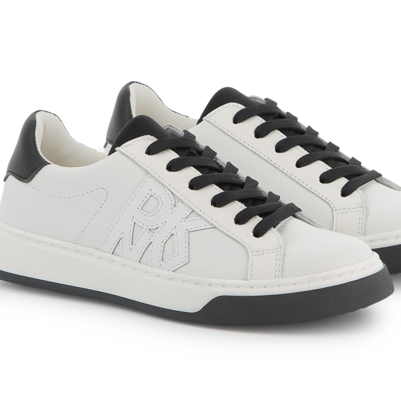 Ledersneaker mit Schn&uuml;rung DKNY 
                        UNISEX