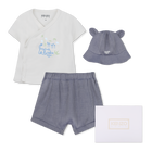 Set aus t-shirt, bucket hat und shorts KENZO KIDS 
                    BOY