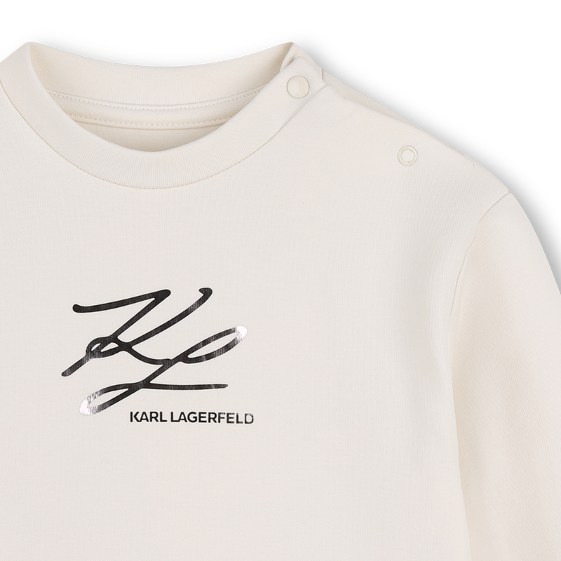 Langarmkleid KARL LAGERFELD KIDS 
                        GIRL