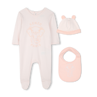 Pyjama + M&uuml;tze + L&auml;tzchen-Set KENZO KIDS 
                    UNISEX