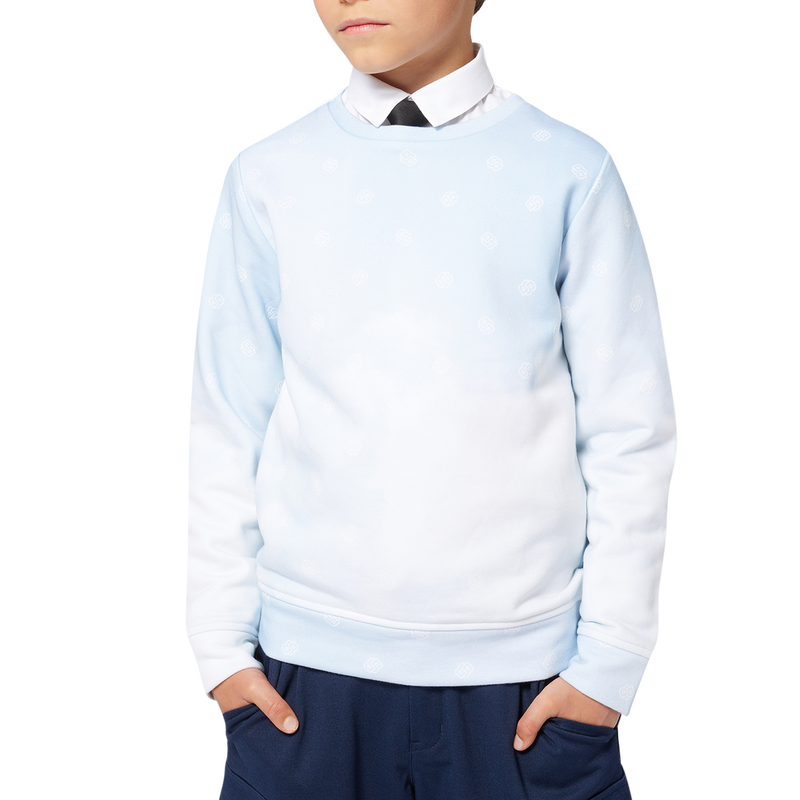 Sweatshirt mit Print BOSS 
                        JUNGE