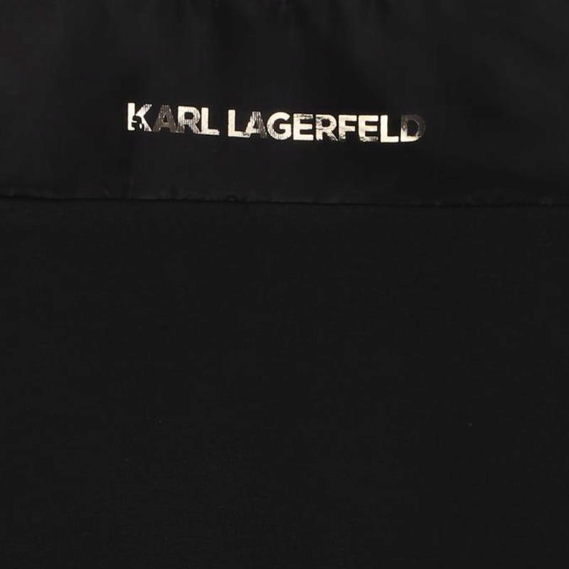 Sweatshirt mit Organza-&Auml;rmeln KARL LAGERFELD KIDS 
                        GIRL