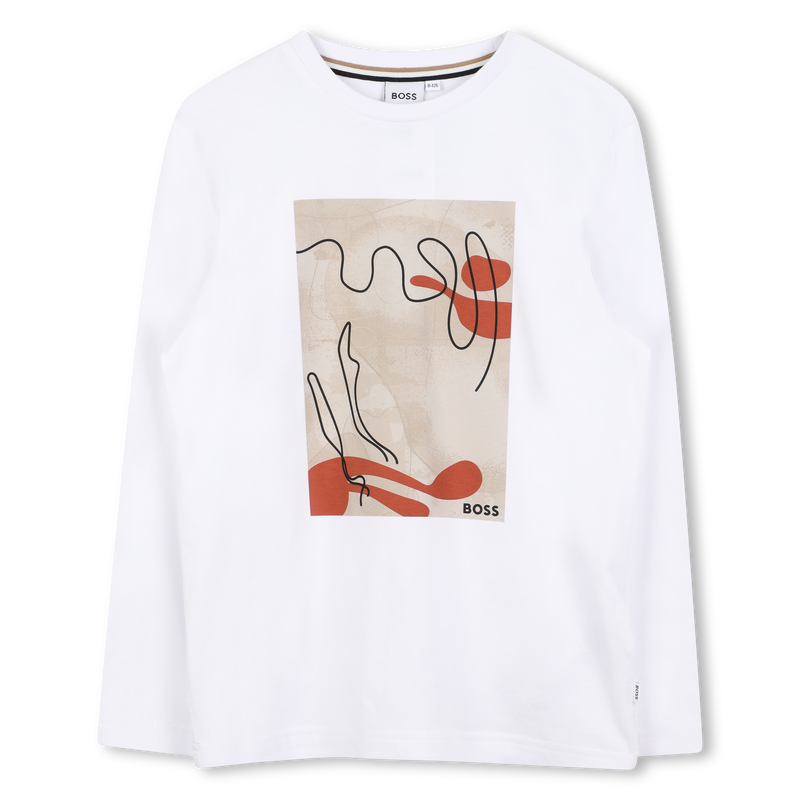 Langarm-T-Shirt BOSS 
                        BOY