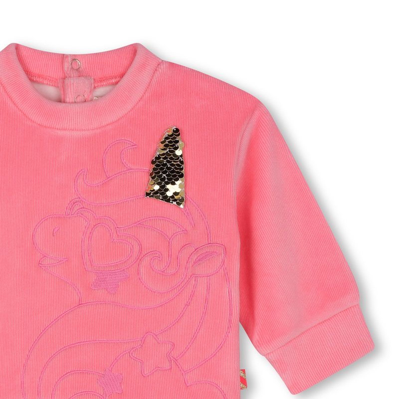 Kleid aus zwei Materialien BILLIEBLUSH 
                        GIRL