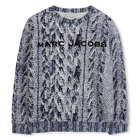 Sweatshirt aus Baumwollfleece MARC JACOBS 
                    BOY