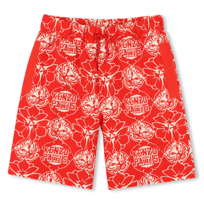 Bermudas mit japanischem Druck KENZO KIDS BOY