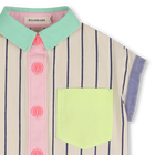 Gestreiftes kurz&auml;rmeliges hemd BILLIEBLUSH 
                    GIRL