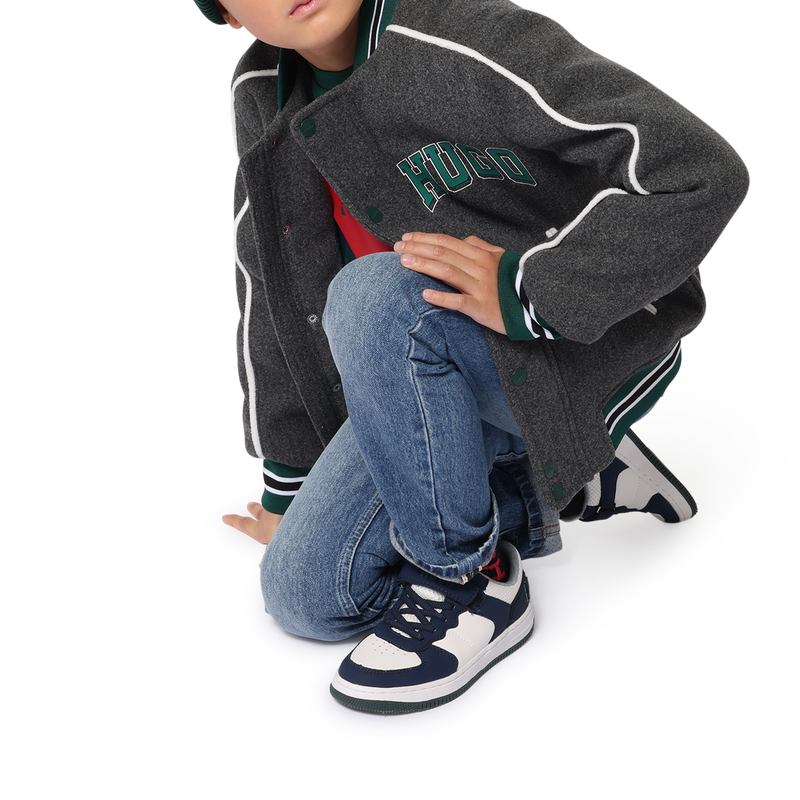 Gerade Jeans aus Baumwolle HUGO 
                        BOY