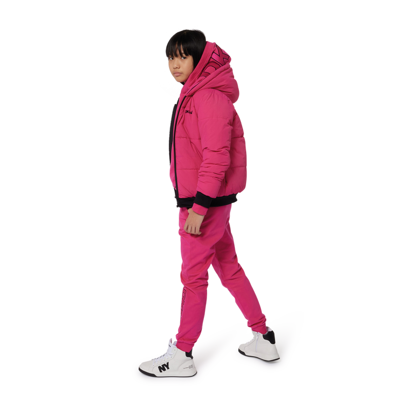 Kapuzenpullover aus Baumwolle DKNY 
                        UNISEX