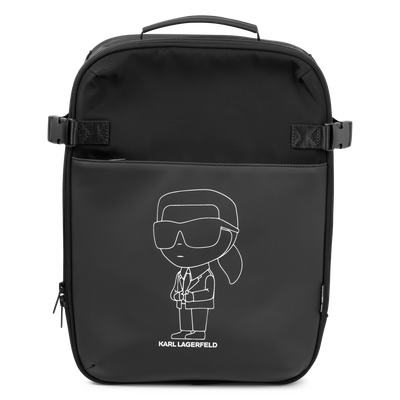 Rucksack mit KARL-Print KARL LAGERFELD KIDS BOY