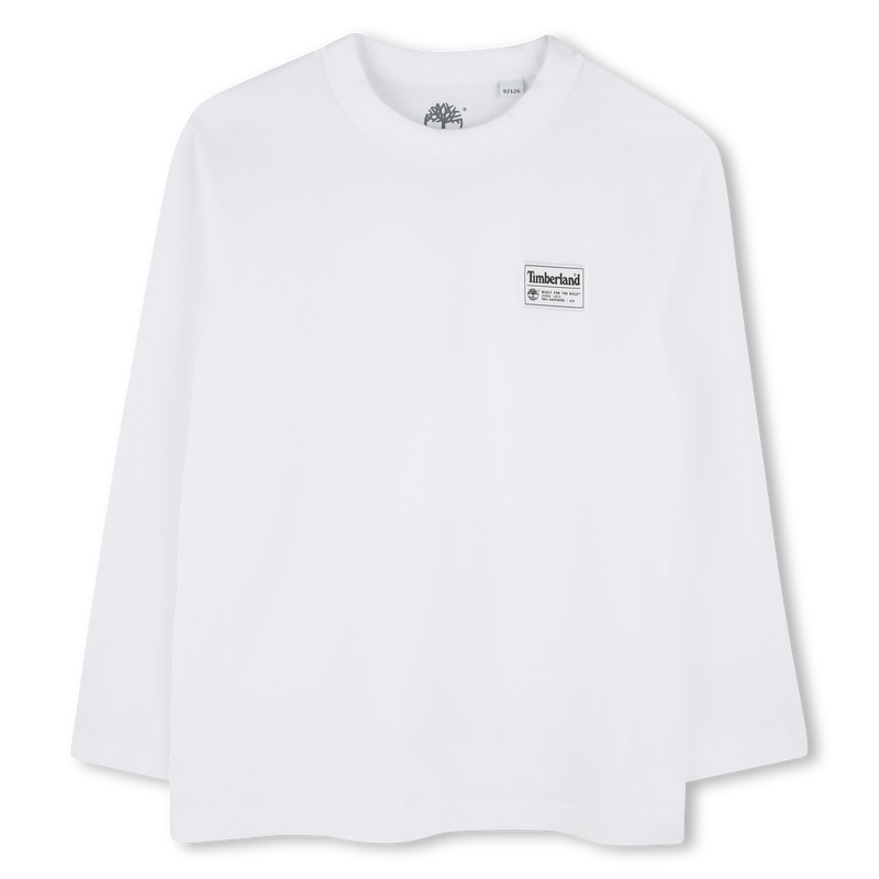 Unifarbenes T-Shirt mit Logo TIMBERLAND 
                        BOY