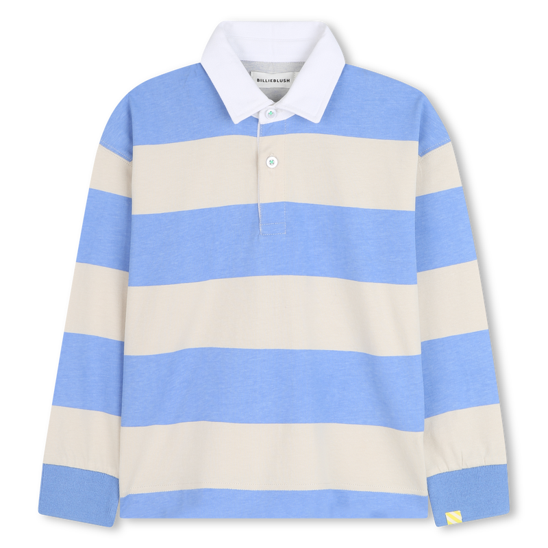 Gestreiftes lang&auml;rmeliges Poloshirt BILLIEBLUSH 
                        BOY
