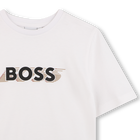 KURZARM T-SHIRT BOSS 
                    JUNGE