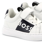 Ledersneaker mit Klettriemen BOSS 
                    BOY