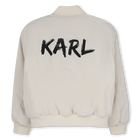 Bomber aus Stoff KARL LAGERFELD KIDS 
                    BOY