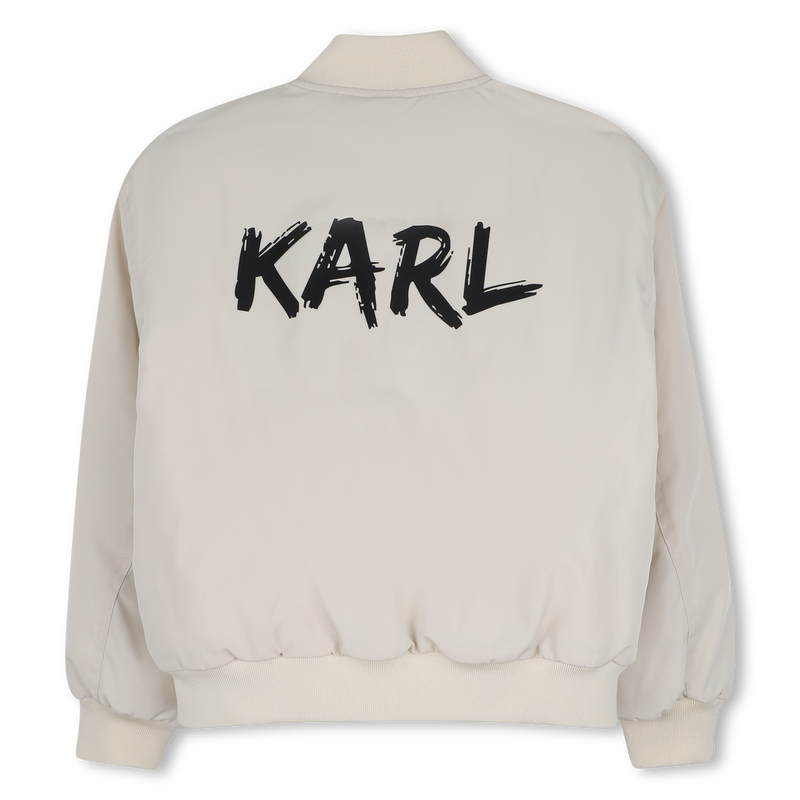 Bomber aus Stoff KARL LAGERFELD KIDS 
                        BOY
