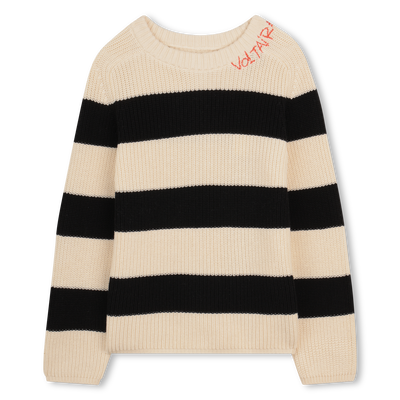 GESTREIFTER PULLOVER MIT RUNDHALSAUSSCHNITT ZADIG & VOLTAIRE BOY