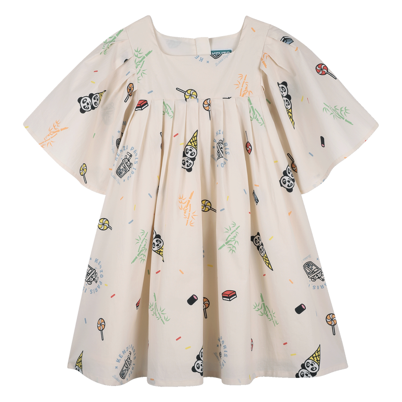 POPLIN KLEID KENZO KIDS 
                        GIRL